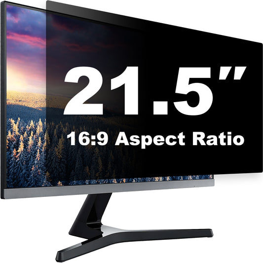 Filtro de pantalla de privacidad de computadora para pantalla ancha 16:9 de 21,5 pulgadas