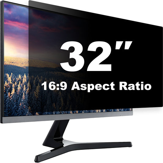 Filtro de pantalla de privacidad de computadora para pantalla ancha 16:9 de 32 pulgadas